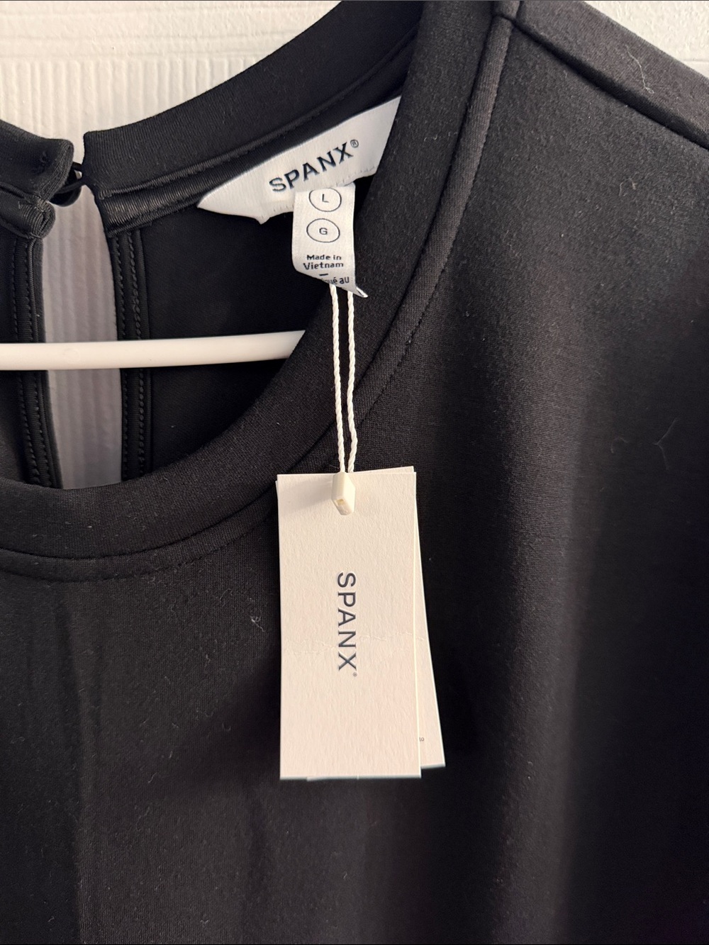 Spanx black jumpsuit with pockets - Picture 2 of 3